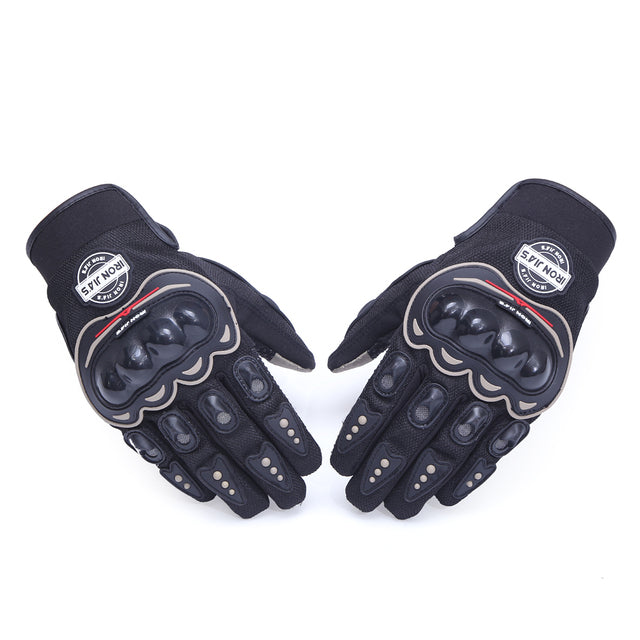 IRON JIA Full Finger Motorcycle Gloves - Touch Screen Gear
