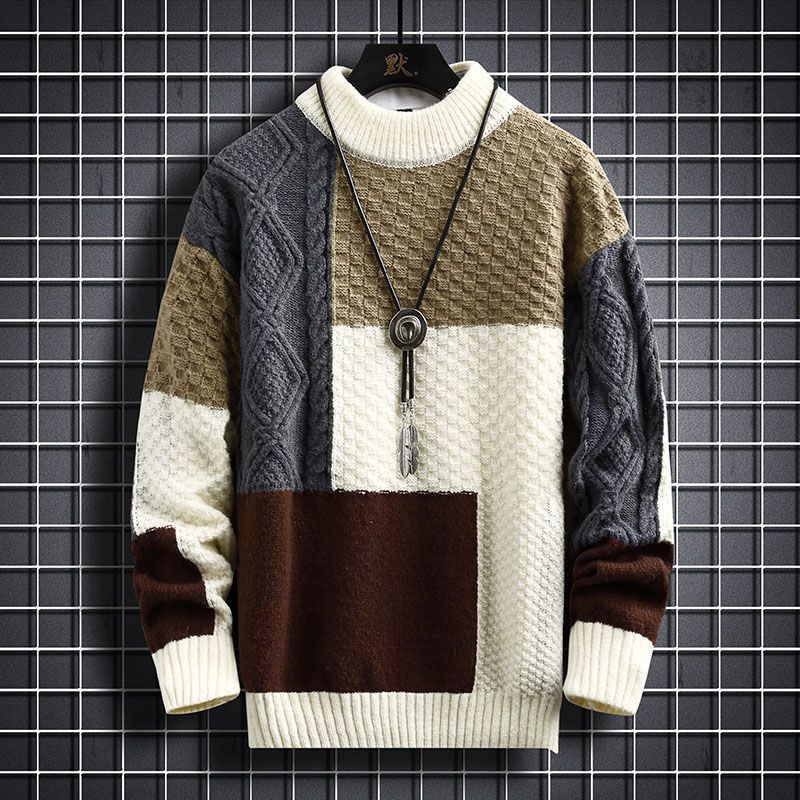 Men's Winter Warm Polyester Sweater