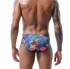 Floral Pattern Triangle Swimwear and Sexy Underwear