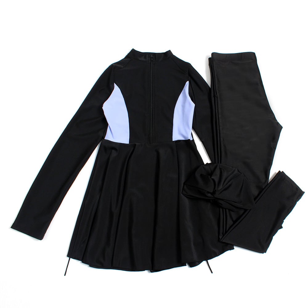 Three-Piece Conservative Muslim Women's Swimsuit