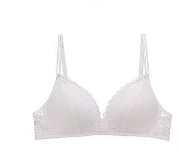 Summer Breathable Wireless Bra Set for Big Busts