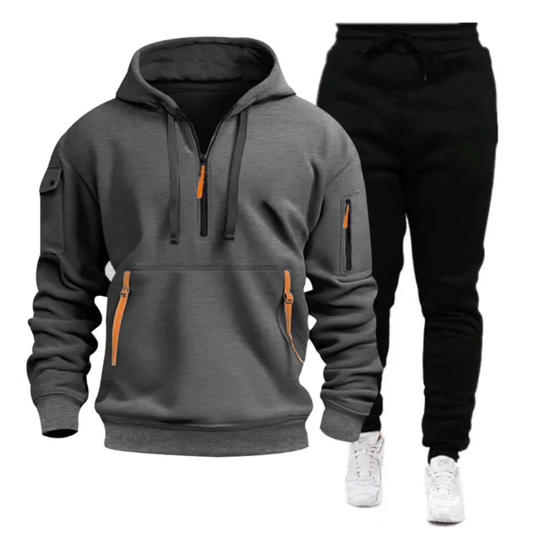 Men's Multi-Pocket Hoodie | Streetwear