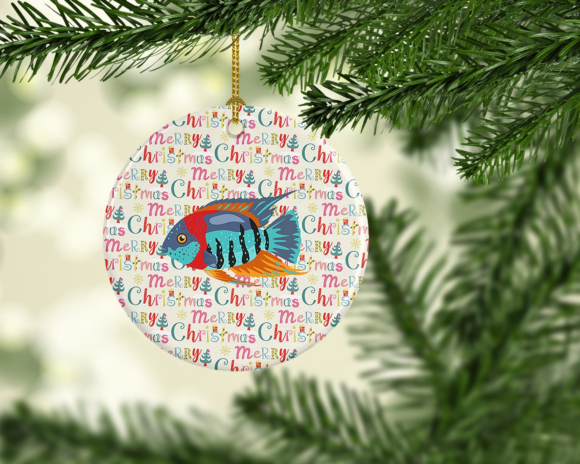 Severum Christmas Ceramic Ornament