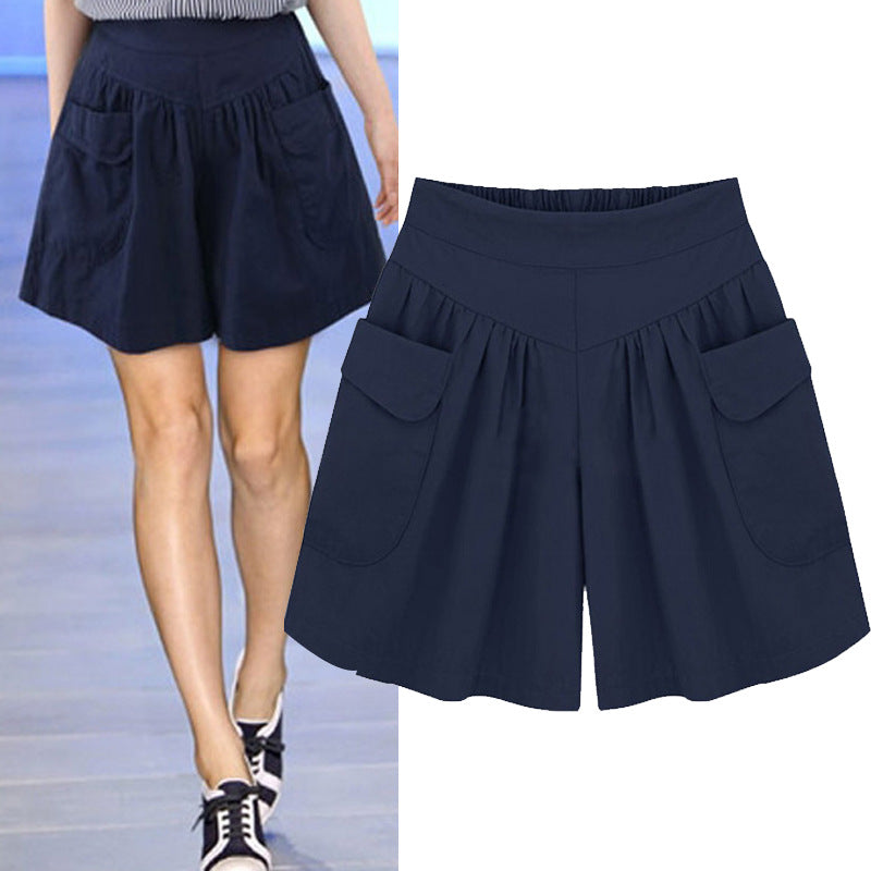 Plus Size Women's Wide Leg Shorts (EU/US Style)