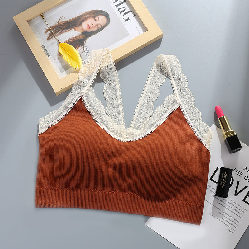 Sweet Lace Tube Top Bralette