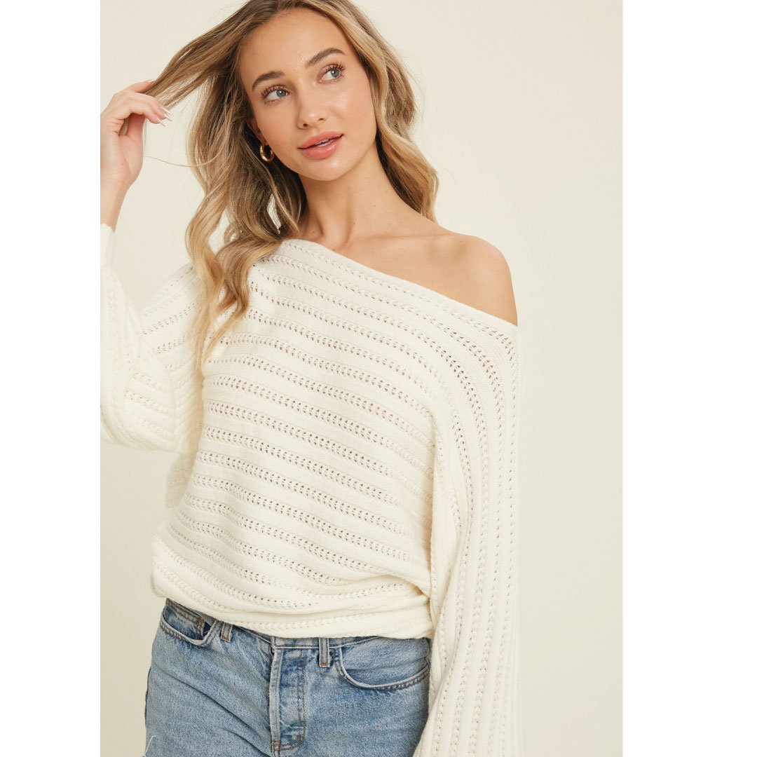Textured Pullover Sweater | Streetwear