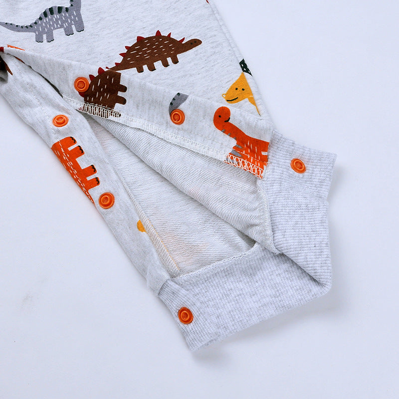Dinosaur-Themed Baby Bodysuit for Infants