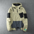 Men's Hip Hop Hooded Multi-Pocket Work Jacket