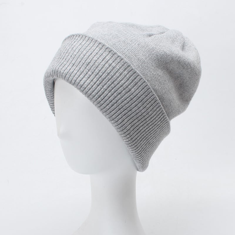 Children's Double Layer Thick Wool Knitted Hat | Embroidered Cap