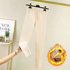 Warm Wool Padded Pants for Women - Autumn and Winter