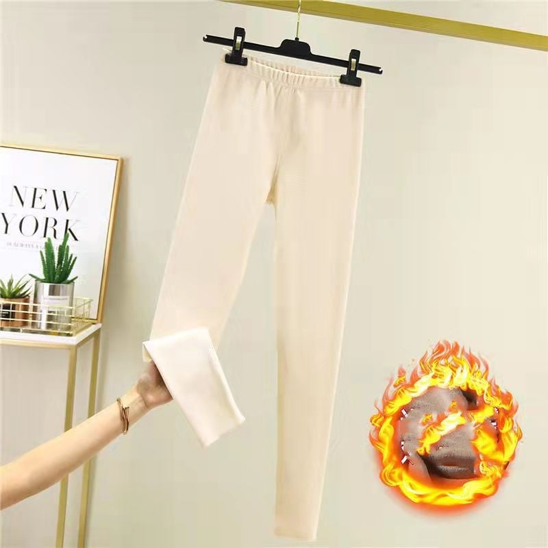 Warm Wool Padded Pants for Women - Autumn and Winter