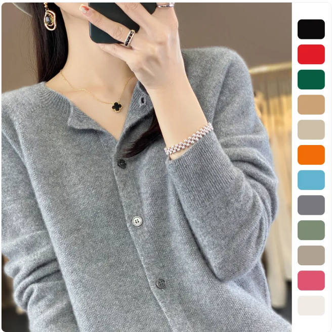 Women's Wool Cardigan