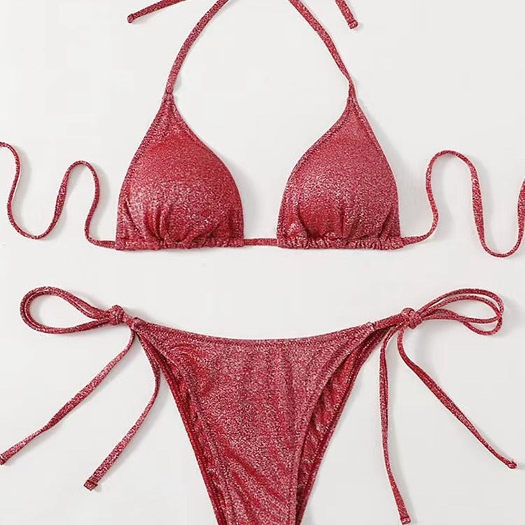 Seamless Backless Bikini Set for Women (Wholesale)