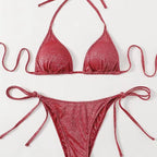 Seamless Backless Bikini Set for Women (Wholesale)