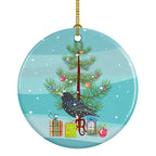 Starling Merry Christmas Ceramic Ornament