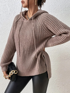 Pullover Hooded Sweater Women's Loose Slimming | Streetwear