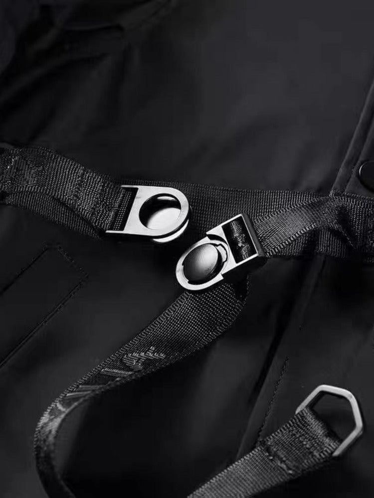 God of Death Techwear Bomber Jacket for Men