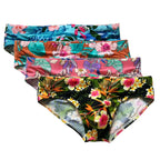 Men's Tropical Floral Swim Briefs