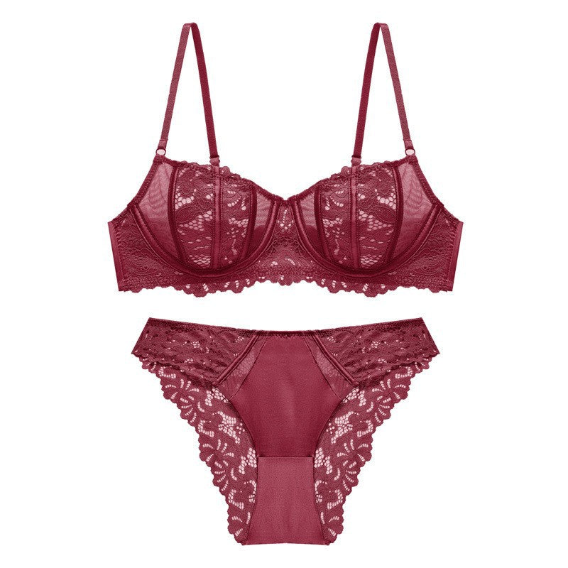 New French Lace Lingerie Set for Women (Bra & Panty)