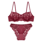 New French Lace Lingerie Set for Women (Bra & Panty)