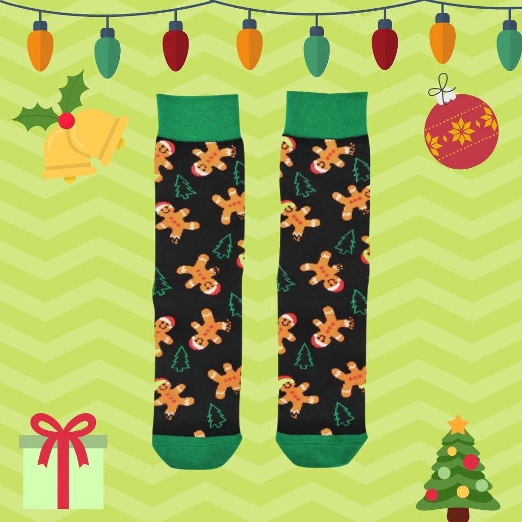 Christmas and Halloween Cartoon Socks (Couple's Set)