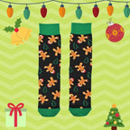 Christmas and Halloween Cartoon Socks (Couple's Set)