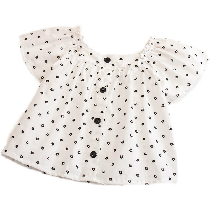 Girls' Summer Vest Shirt Dress for Ages 3-10 Years