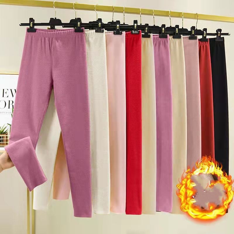 Warm Wool Padded Pants for Women - Autumn and Winter