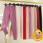Warm Wool Padded Pants for Women - Autumn and Winter