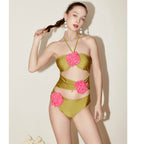 2024 Fashion Women's Sexy One-Piece Swimwear Set