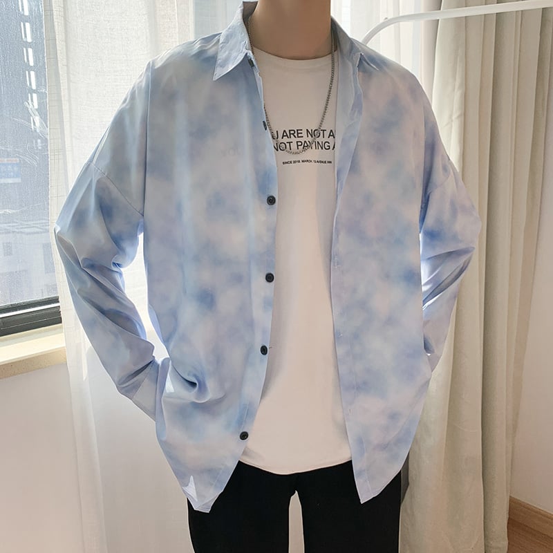Men's Japanese Loose Coat in Relaxed Style
