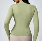 Women's Zipper Long-sleeved Sports Jacket