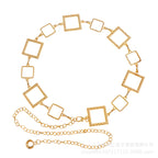 Heart Chain Waist Belt for Women's Summer Dress