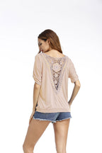 EVE Crochet knit Evening Top
