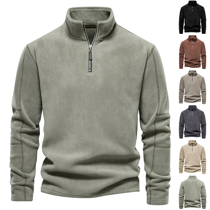 Arctic Edge Fleece Sweatshirt | Streetwear