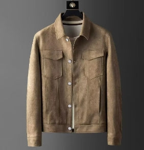 Men's Toulon Suede Jacket (Single Piece)