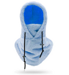 Winter Outdoor Windproof Cap & Scarf | Embroidered Cap