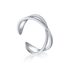 Simple X Cross Creative Ring