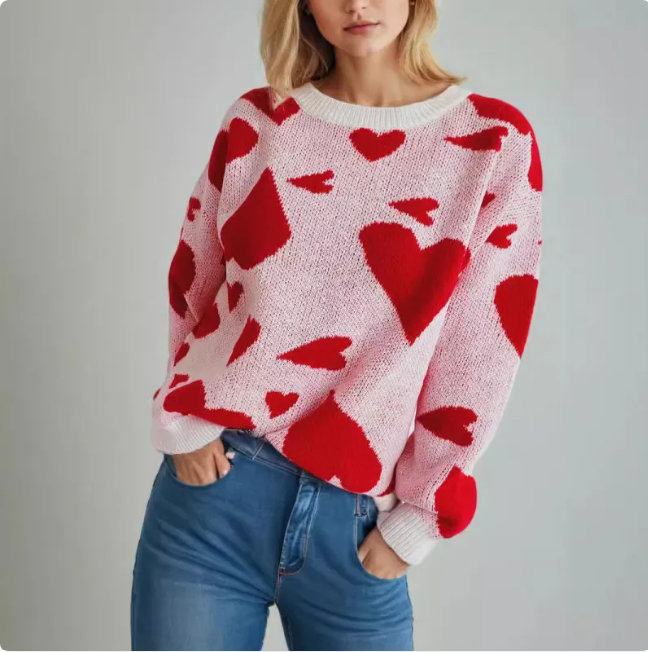 Duo Tone Jacquard Pullover | Streetwear