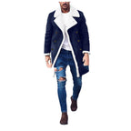 Men's Polar Fleece Composite Suede Jacket