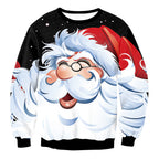 Amazon Mixed Color Reindeer Christmas Sweatshirt for Women | Streetwear