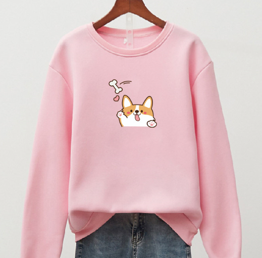 Women's Shiba Cheek Pinch Sweatshirt | Streetwear