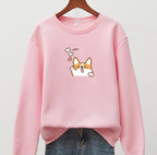 Women's Shiba Cheek Pinch Sweatshirt | Streetwear