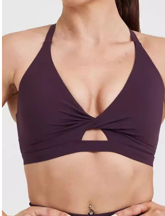 Sports Bra and Mesh-Panel Leggings Set