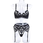 2022 Summer Women's Lace Embroidery Lingerie Set