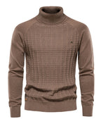 Men's Knitwear Business Casual Solid Color Sweater