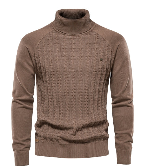 Men's Knitwear Business Casual Solid Color Sweater