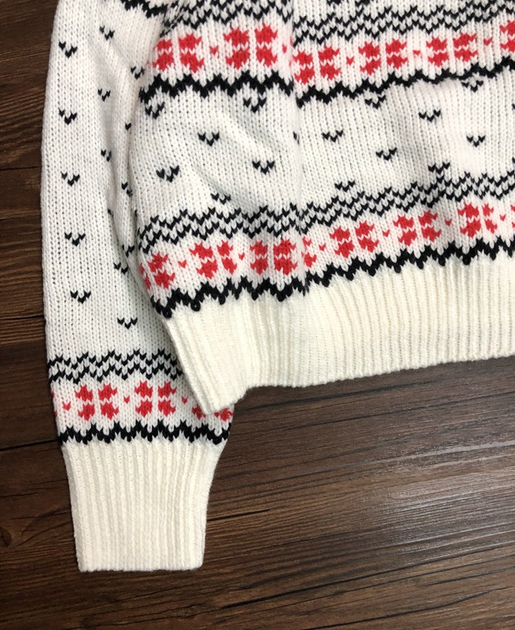 Knit Sweater, Christmas Sweater, Wool Sweater