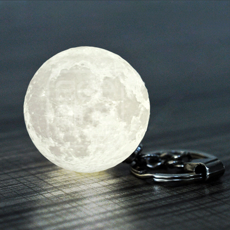 Moon Lamp Keychain with Glow Feature | Accessory