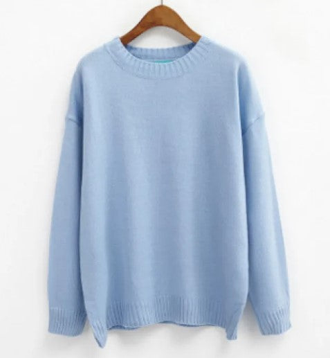 Candy Colors Pullover Sweater | Streetwear